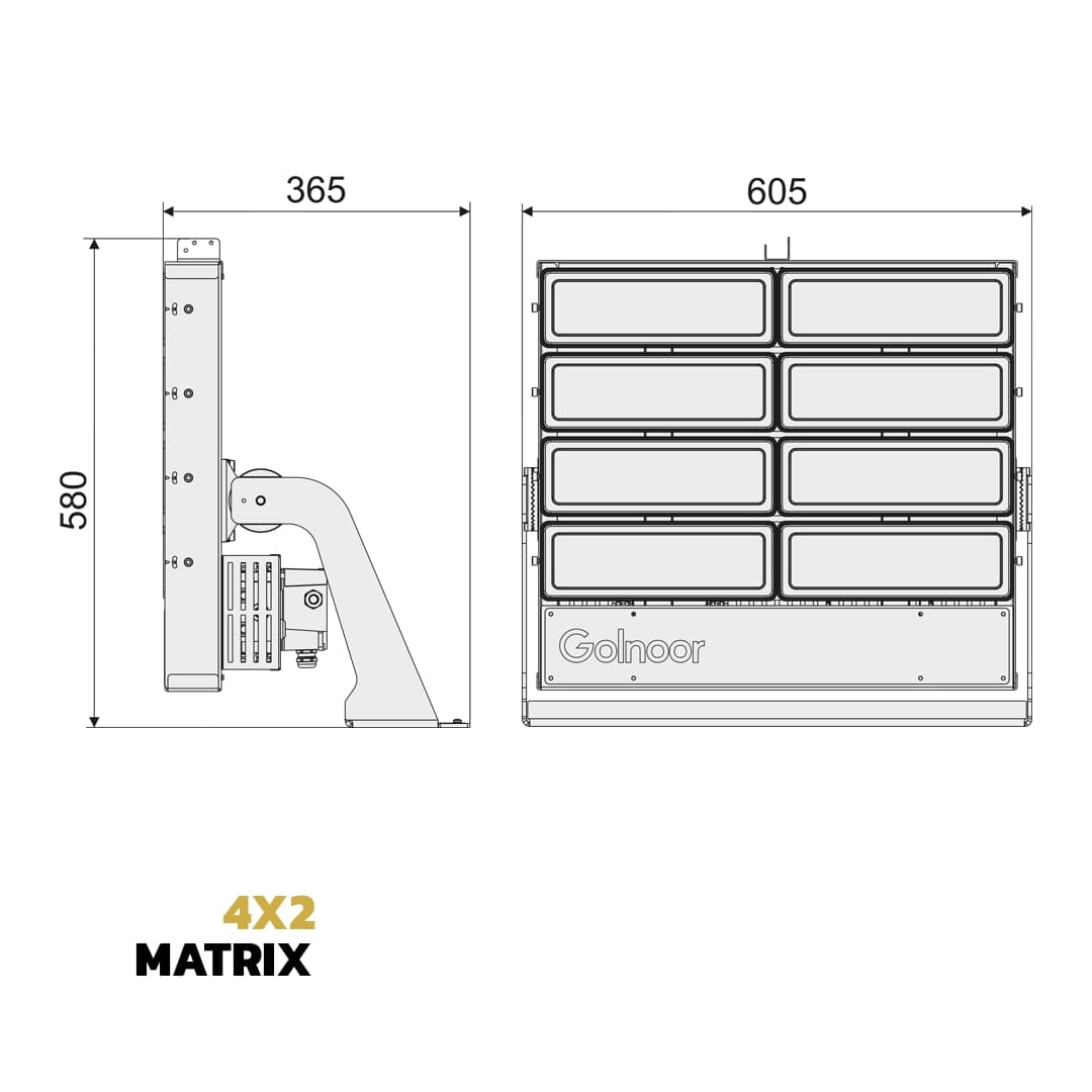 Module Group: 630W(4X2)