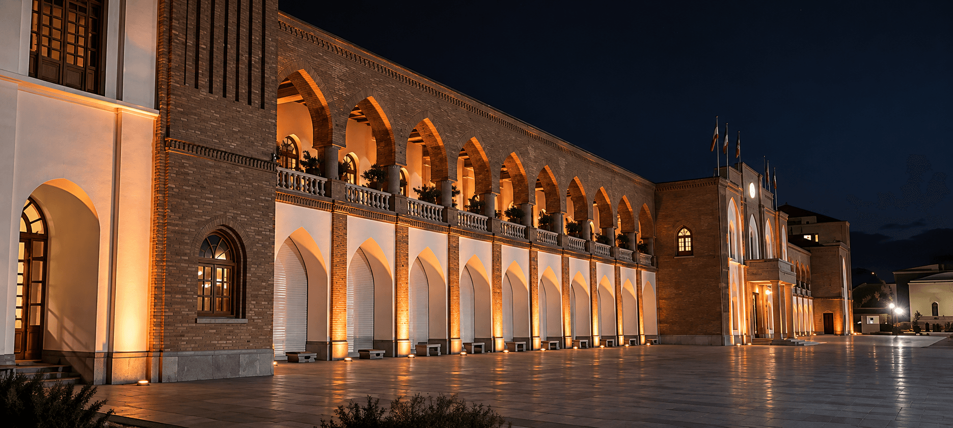 Tehran Baladieh Building Lighting 03