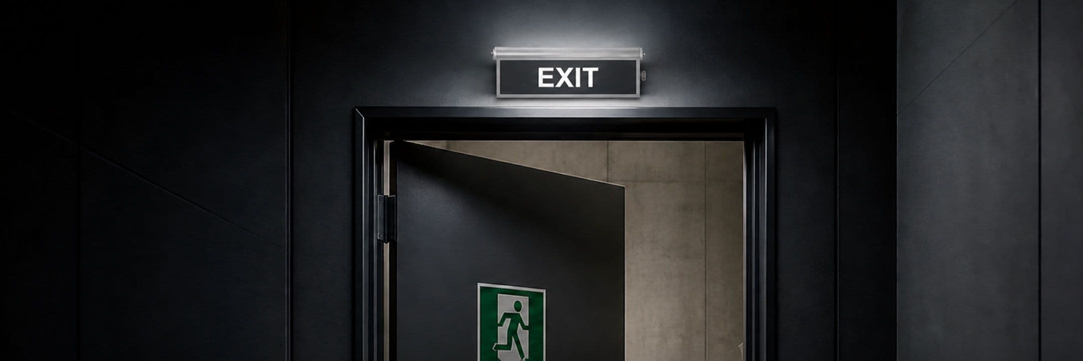 LED Emergency Sign Light
